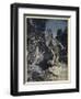 What Angel Wakes Me from My Flowery Bed?-Arthur Rackham-Framed Giclee Print