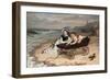 What are the Wild Waves Saying?-Charles Wynne Nicholls-Framed Giclee Print