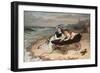 What are the Wild Waves Saying?-Charles Wynne Nicholls-Framed Giclee Print