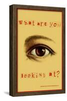 What are you Looking at?-null-Framed Poster