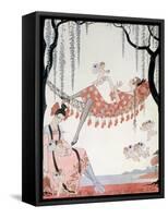 What Do Young Women Dream Of? 1918-Georges Barbier-Framed Stretched Canvas