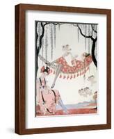 What Do Young Women Dream Of? 1918-Georges Barbier-Framed Giclee Print