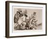 What else can we do?-Francisco Jose de Goya y Lucientes-Framed Giclee Print