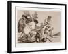 What else can we do?-Francisco Jose de Goya y Lucientes-Framed Giclee Print