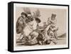 What else can we do?-Francisco Jose de Goya y Lucientes-Framed Stretched Canvas