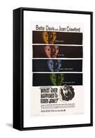 What Ever Happened To Baby Jane?, 1962, Directed by Robert Aldrich-null-Framed Stretched Canvas