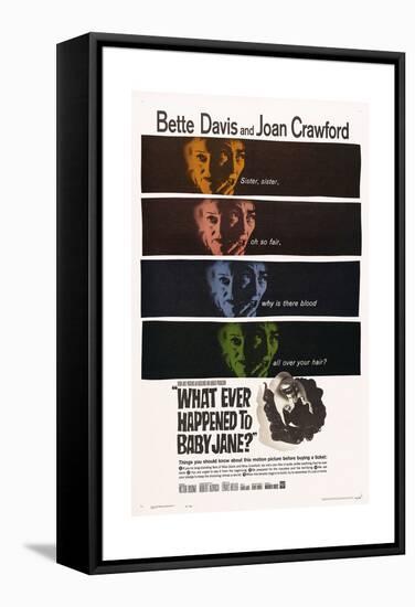 What Ever Happened To Baby Jane?, 1962, Directed by Robert Aldrich-null-Framed Stretched Canvas