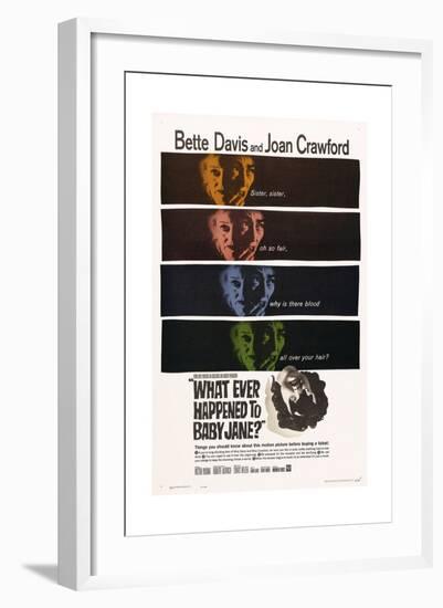 What Ever Happened To Baby Jane?, 1962, Directed by Robert Aldrich-null-Framed Giclee Print