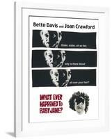 What Ever Happened To Baby Jane?, 1962, Directed by Robert Aldrich-null-Framed Giclee Print