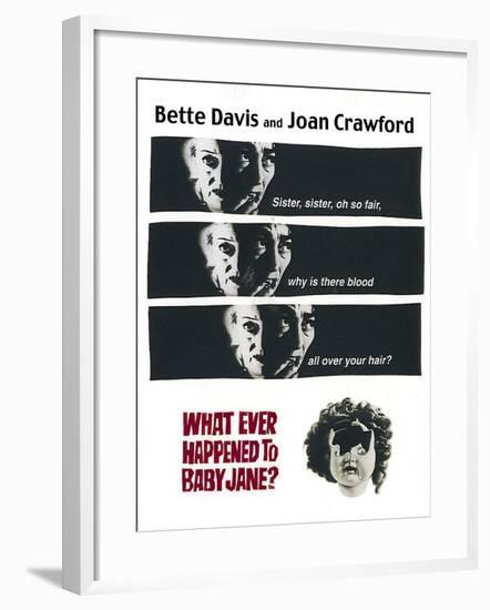 What Ever Happened To Baby Jane?, 1962, Directed by Robert Aldrich-null-Framed Giclee Print