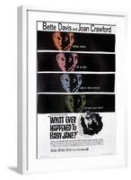 What Ever Happened to Baby Jane?, Bette Davis, Joan Crawford, 1962-null-Framed Art Print