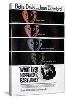 What Ever Happened to Baby Jane?, Bette Davis, Joan Crawford, 1962-null-Stretched Canvas