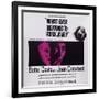 What Ever Happened to Baby Jane?, from Left: Bette Davis, Joan Crawford, 1962-null-Framed Premium Giclee Print