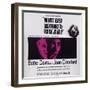 What Ever Happened to Baby Jane?, from Left: Bette Davis, Joan Crawford, 1962-null-Framed Art Print