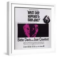 What Ever Happened to Baby Jane?, from Left: Bette Davis, Joan Crawford, 1962-null-Framed Art Print