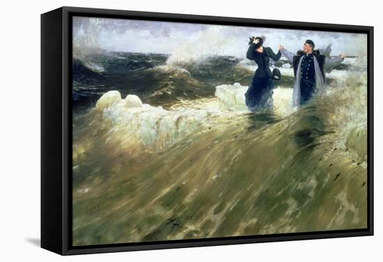 "What Freedom!" 1903-Ilya Efimovich Repin-Framed Stretched Canvas