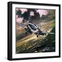 What Happened to Amelia Earhart?-English School-Framed Giclee Print