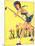 What Hoe! Gardening Pin-Up 1940-Gil Elvgren-Mounted Art Print