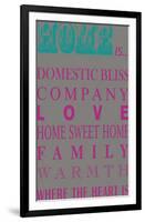 What Home Is...-Sasha Blake-Framed Giclee Print