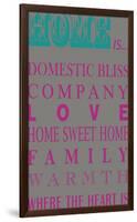 What Home Is...-Sasha Blake-Framed Giclee Print