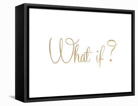 What If?-Miyo Amori-Framed Stretched Canvas