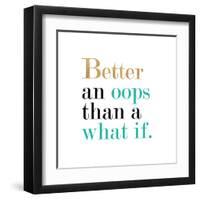 What If-Bella Dos Santos-Framed Art Print