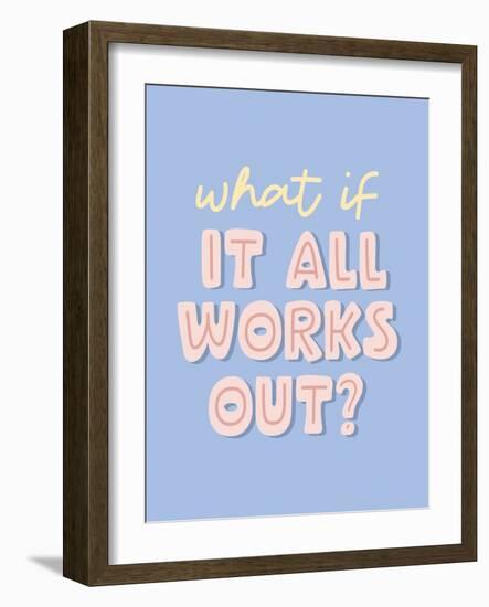 What If-Beth Cai-Framed Photographic Print