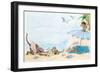 What Is Blue - Turtle-Marsha Winborn-Framed Giclee Print