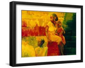 What is It Ma  1994-Bayo Iribhogbe-Framed Giclee Print