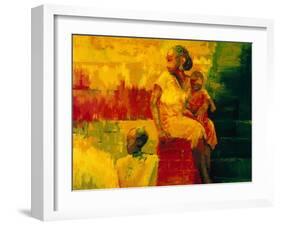 What is It Ma  1994-Bayo Iribhogbe-Framed Giclee Print