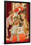 What Is Santa Doing to Mommy?-Joseph Christian Leyendecker-Framed Art Print