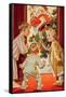 What Is Santa Doing to Mommy?-Joseph Christian Leyendecker-Framed Stretched Canvas