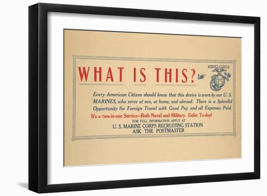 What is This?-null-Framed Art Print