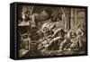 What it Means to Villagers to Have Germans Billeted Upon Them-null-Framed Stretched Canvas