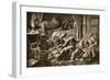 What it Means to Villagers to Have Germans Billeted Upon Them-null-Framed Giclee Print