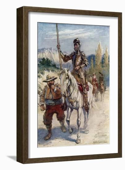 "What Jewel Did She Present You at Your Departure?"-Paul Hardy-Framed Giclee Print