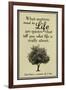 What Life Is About Humor-null-Framed Art Print