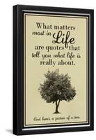 What Life Is About-null-Framed Poster