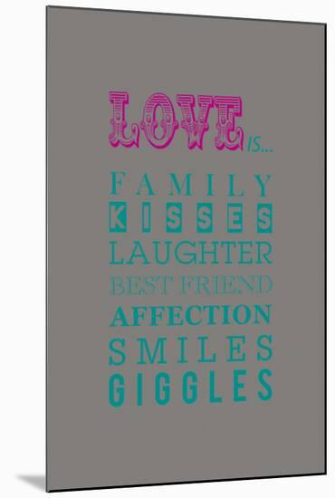 What Love Is...-Sasha Blake-Mounted Art Print