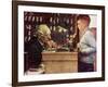 What Makes It Tick? (or The Watchmaker)-Norman Rockwell-Framed Giclee Print