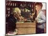 What Makes It Tick? (or The Watchmaker)-Norman Rockwell-Mounted Premium Giclee Print