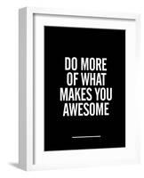 What Makes You Awesome-Brett Wilson-Framed Art Print