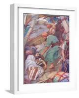 What Meanest Thou, O Sleeper?-Arthur A. Dixon-Framed Giclee Print