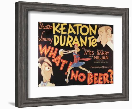 What! No Beer?, 1933-null-Framed Art Print