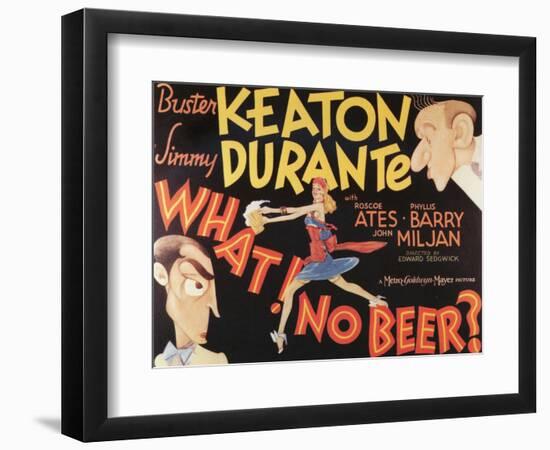 What! No Beer?, 1933-null-Framed Art Print