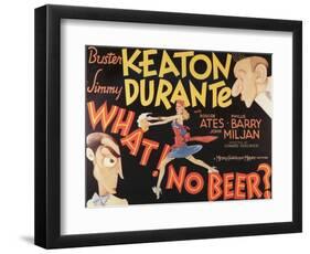 What! No Beer?, 1933-null-Framed Art Print