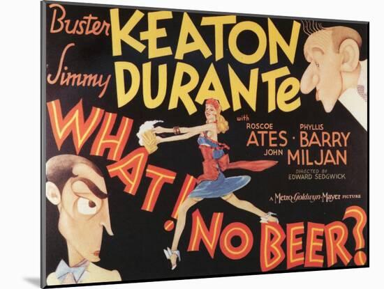 What! No Beer?, 1933-null-Mounted Art Print