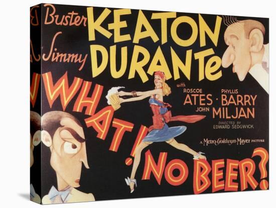 What! No Beer?, 1933-null-Stretched Canvas