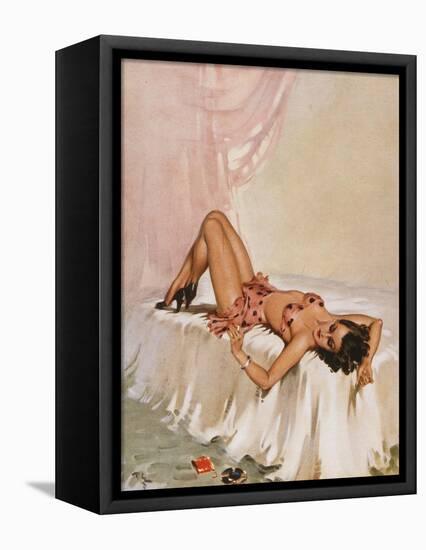 What . . . No Laundry?-David Wright-Framed Stretched Canvas