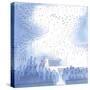 What Peace is given by Christ, in Communion, with the Great Company of the Angels and Saints Gather-Elizabeth Wang-Stretched Canvas